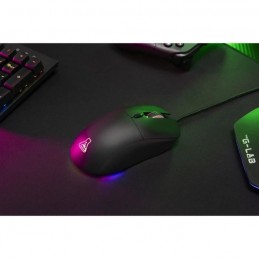 THE G-LAB KULT-COBALT RGB Noir Souris Gamer filaire 12800 DPI - vue en situation