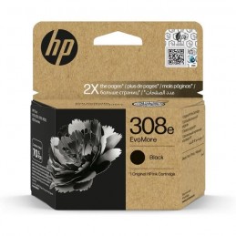 HP 308e Noir Cartouche d'encre authentique EvoMore (7FP22UE) HP Envy 6100, 6110, 6120, 6130, 6520, 6530