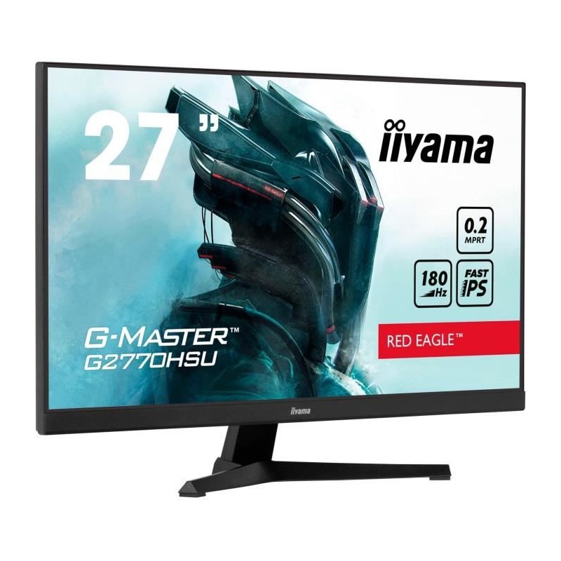 IIYAMA G2770HSU-B6 Ecran PC 27'' FHD - IPS - 0.2ms - 180Hz - HDMI, DisplayPort