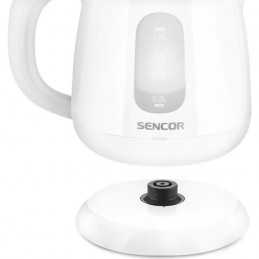 SENCOR SWK 1010WH Blanc Bouilloire électrique 1L - 1100W - vue zoom socle