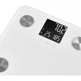 SENCOR SBS 6025WH Blanc Balance pèse-personne - Ecran LCD - 180Kg max - Précision 100g - vue large écran