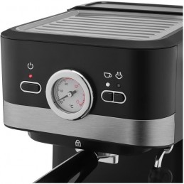 SENCOR SES 1721BK Noir Machine à expresso 1.5L - 1050W - 20 bars - vue zoom thermomètre