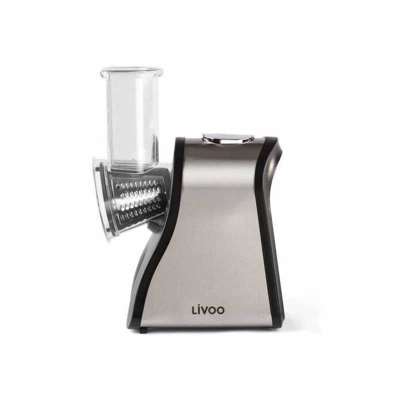 LIVOO DOP192 Inox et noir Râpe électrique multifonction - 200W