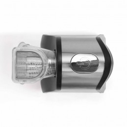 LIVOO DOP192 Inox et noir Râpe électrique multifonction - 200W - vue de dessus