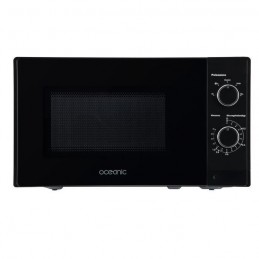 OCEANIC OCEAMO20B12 Noir Micro-ondes 20L - 700W - Plateau 25.5cm - Monofonction