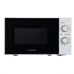 OCEANIC OCEAMO20W12 Blanc Micro-ondes 20L - 700W - Plateau 25.5cm - Monofonction