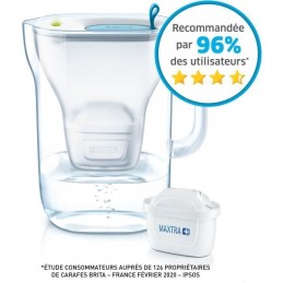 BRITA STYLE BLEU Carafe filtrante 2.4L - inclus 1 filtre MAXTRA + - vue produit