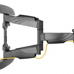 STELL SHO 7620 Support mural réglage extensible Slim pour télévision 40'' à 70'' - vue passage cable