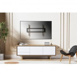 STELL SHO 7220 Support TV fixe SLIM pour téléviseur de 60'' à 120'' - vue en situation