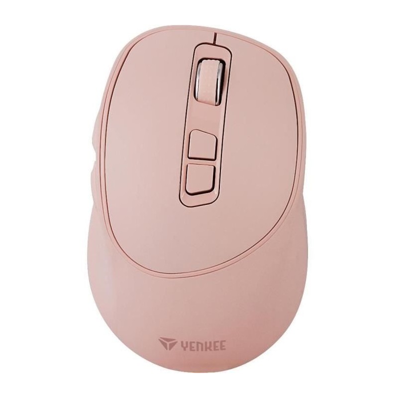 YENKEE YMS 2080PK Rose Souris sans fil rechargeable 2.4 Ghz SLIDER YENKEE YMS 2080PK Rose Souris sans fil rechargeable 2.4 Ghz SLIDER