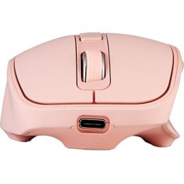 YENKEE YMS 2080PK Rose Souris sans fil rechargeable 2.4 Ghz SLIDER - vue de face