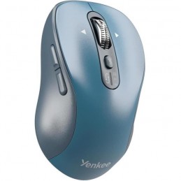 YENKEE YMS 2010BE Bleu Souris sans fil 2.4 Ghz GYRO - vue de 3/4