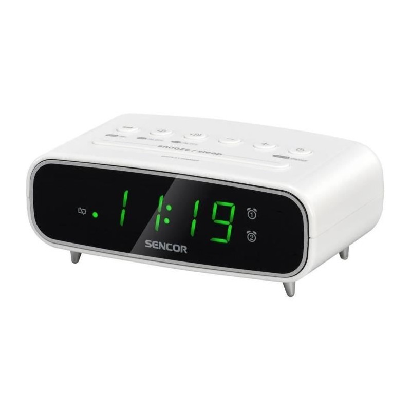 SENCOR SRC2600W Blanc Radio-réveil SENCOR SRC2600W Blanc Radio-réveil