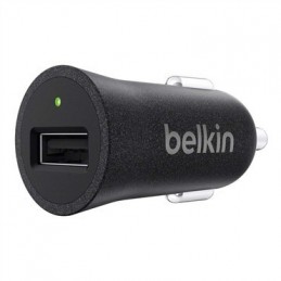 BELKIN MIXIT Chargeur allume-cigare USB métallique - Noir 