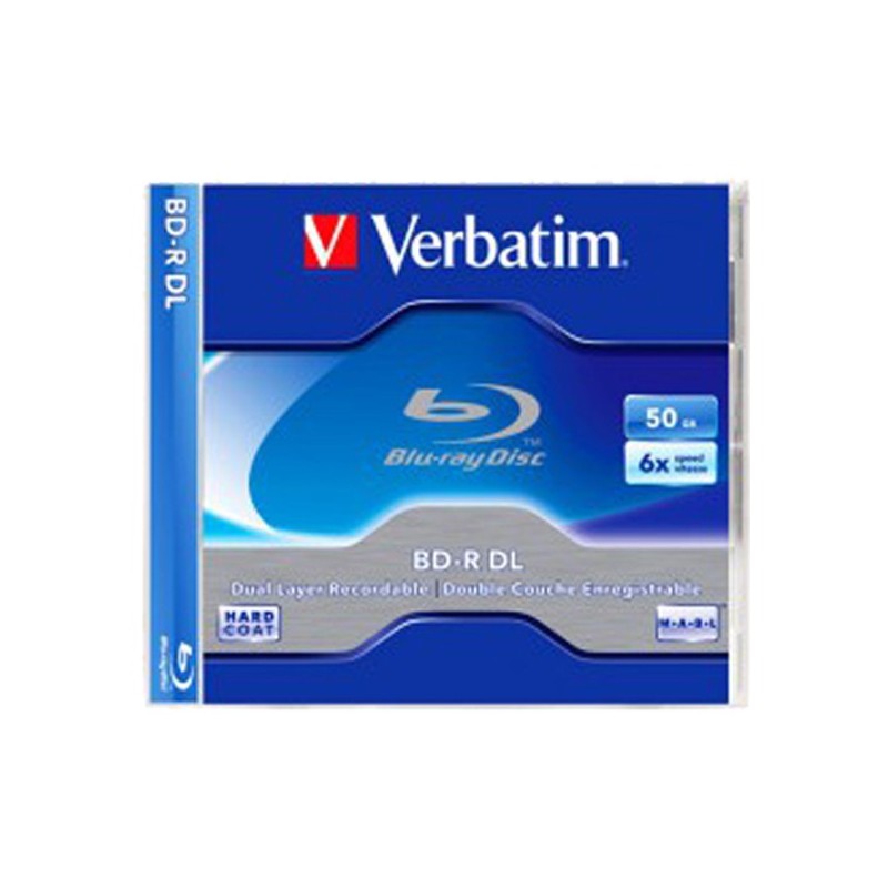 BD-R DL 50GB / 270MIN VERBATIM ÉCRITURE 6X BLU-RAY DISC