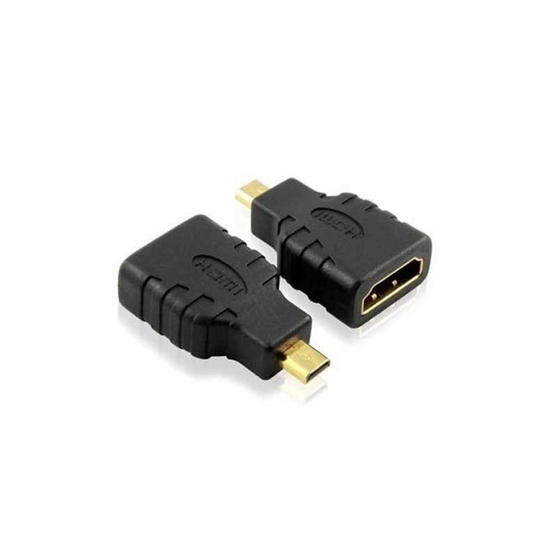 ADAPTATEUR COUPLEUR HDMI FEMELLE / MICRO-HDMI MALE
