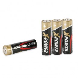 Pile baton LR6 / AA Alcaline 2600mAh 1,5V ANSMANN (Pack 4 piles)