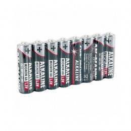 Pile baton LR6 / AA Alcaline 2600mAh 1,5V ANSMANN (Pack 8 piles) - vue blister