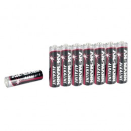 Pile baton LR6 / AA Alcaline 2600mAh 1,5V ANSMANN (Pack 8 piles)