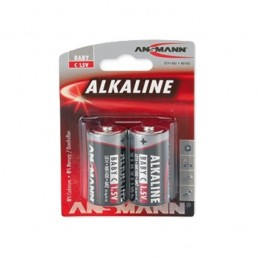 Pile baton LR14 / C Alcaline 800mAh 1,5V ANSMANN (Blister 2 piles)