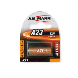 Pile baton A23 / 23A Alcaline 550mAh 12V ANSMANN (Blister 1 pile)