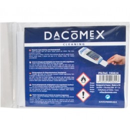 DACOMEX Pack de 5 Cartes de nettoyage pour lecteur de cartes magnétique