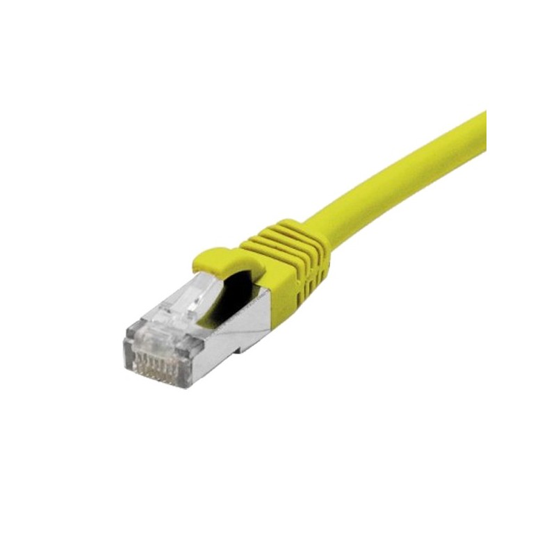 CÂBLE RJ45 30cm FTP CAT6 DROIT COULEUR PROTECTION LANGUETTE  RÉSEAU ETHERNET - SET