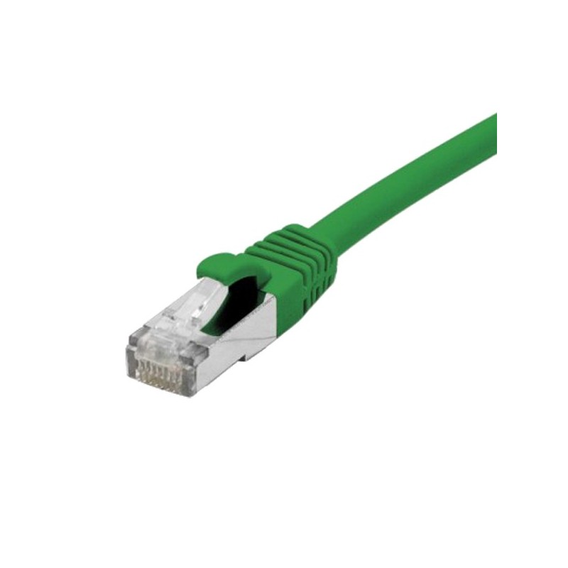 CÂBLE RJ45 50cm FTP CAT6 DROIT COULEUR PROTECTION LANGUETTE  RÉSEAU ETHERNET - SET