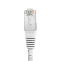 CÂBLE RJ45 1m FTP CAT6 DROIT BLANC RÉSEAU ETHERNET - VUE 2