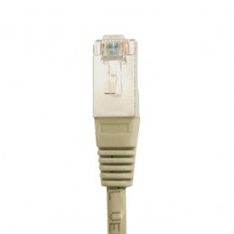 CÂBLE RJ45 2m FTP CAT6 DROIT GRIS RÉSEAU ETHERNET - VUE 2