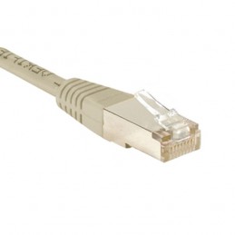 CÂBLE RJ45 2m FTP CAT6 DROIT GRIS RÉSEAU ETHERNET - VUE 3