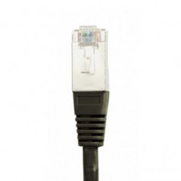 CÂBLE RJ45 2m FTP CAT6 DROIT NOIR RÉSEAU ETHERNET - VUE 2