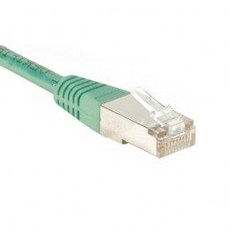 CÂBLE RJ45 2m FTP CAT6 DROIT VERT RÉSEAU ETHERNET - VUE 3