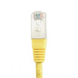 CÂBLE RJ45 3m FTP CAT6 DROIT JAUNE RÉSEAU ETHERNET - VUE 2