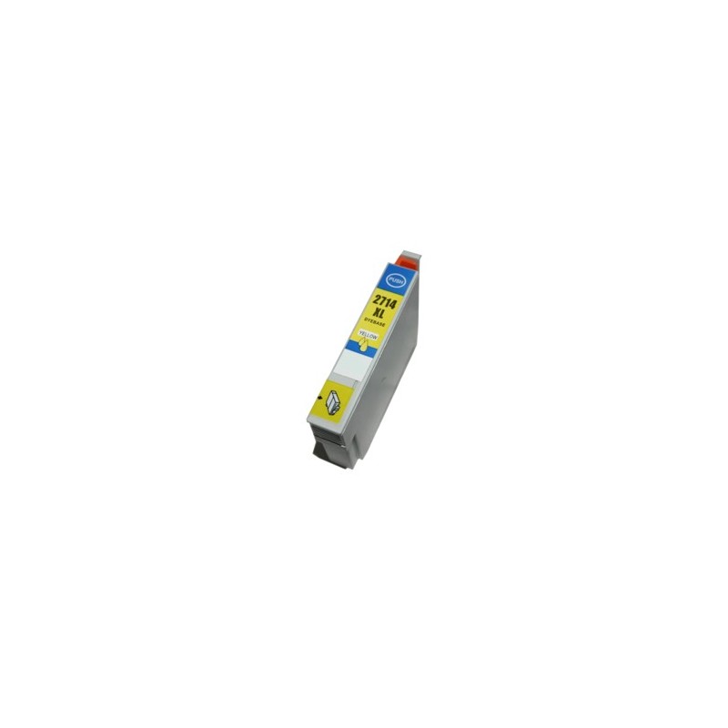 CR-T2714 COMPATIBLE EPSON T2714 27XL JAUNE NO-OEM CARTOUCHE JET D'ENCRE