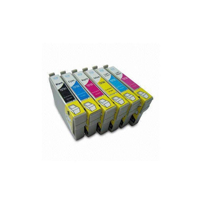 Epson Multipack T0790 Compatible (C13T07904010) - Vente cartouche