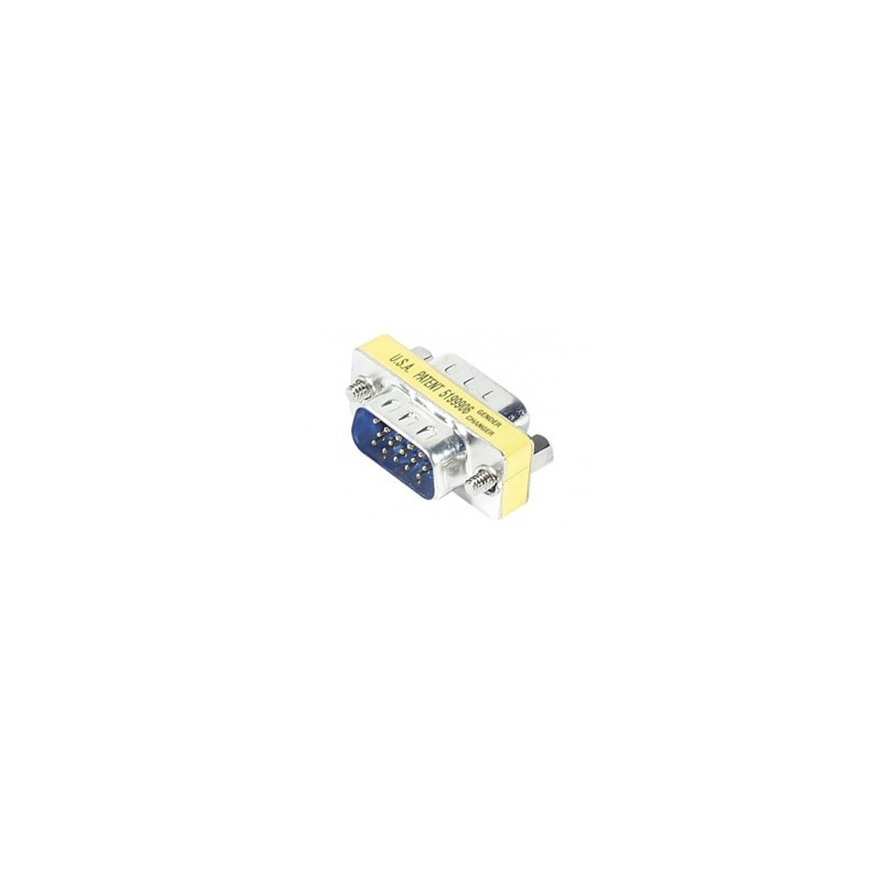 Adaptateur VGA HD15 M/M mini changeur