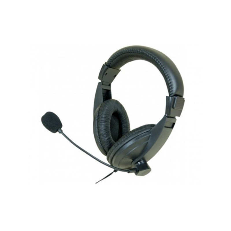 CASQUE-MICRO STÉRÉO JACK 3.5 MM NOIR