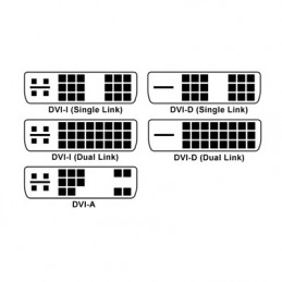CORDON DVI-D 1,80m SINGLE LINK 18+1 - CONNECTIQUE DVI