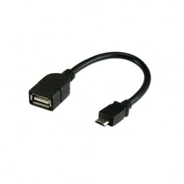 CORDON MICRO USB B - M / USB A - F B/A M/F 10CM