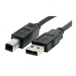 CORDON USB 2.0 HI-SPEED TYPE A/B M/M 1,80M IMPRIMANTE - VUE 1