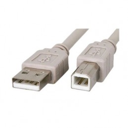 CORDON USB 2.0 TYPE A/B M/M 5M IMPRIMANTE - VUE 1