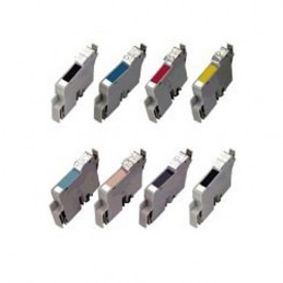 CR-T0341-48 COMPATIBLE EPSON T0341-8 PACK FULL NO-OEM CARTOUCHES JET D'ENCRE