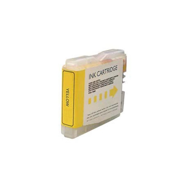 CR-LC970Y COMPATIBLE BROTHER LC-970Y JAUNE NO-OEM CARTOUCHE JET D'ENCRE