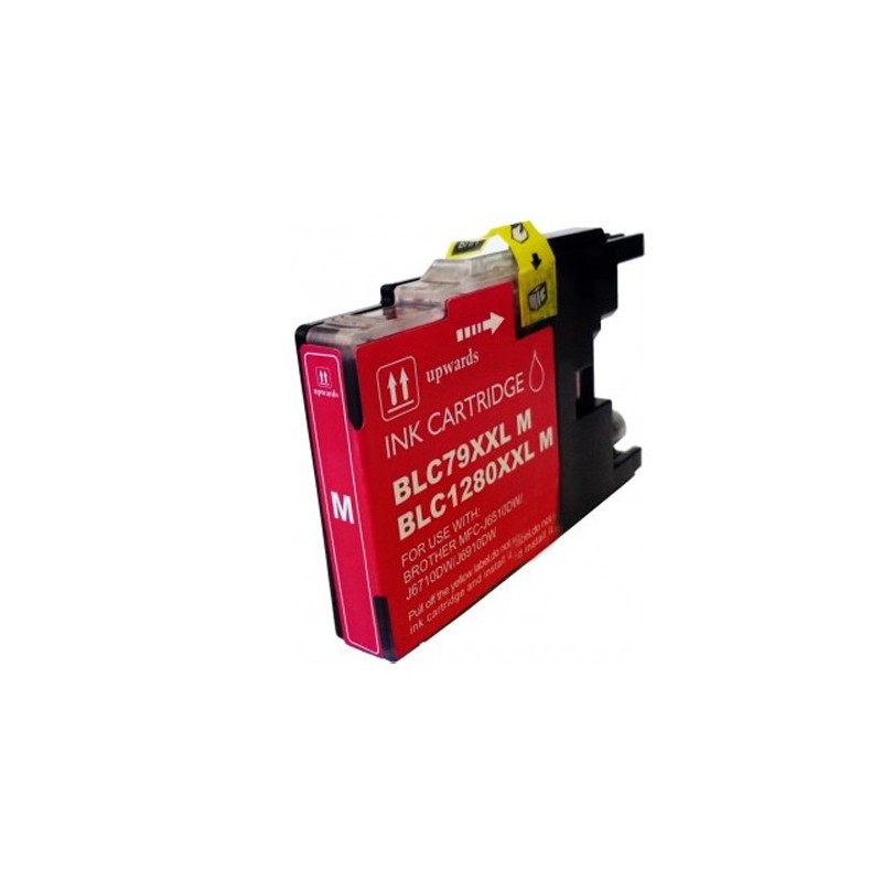 CR-LC1280M COMPATIBLE BROTHER LC-1280MXL MAGENTA NO-OEM CARTOUCHE JET D'ENCRE