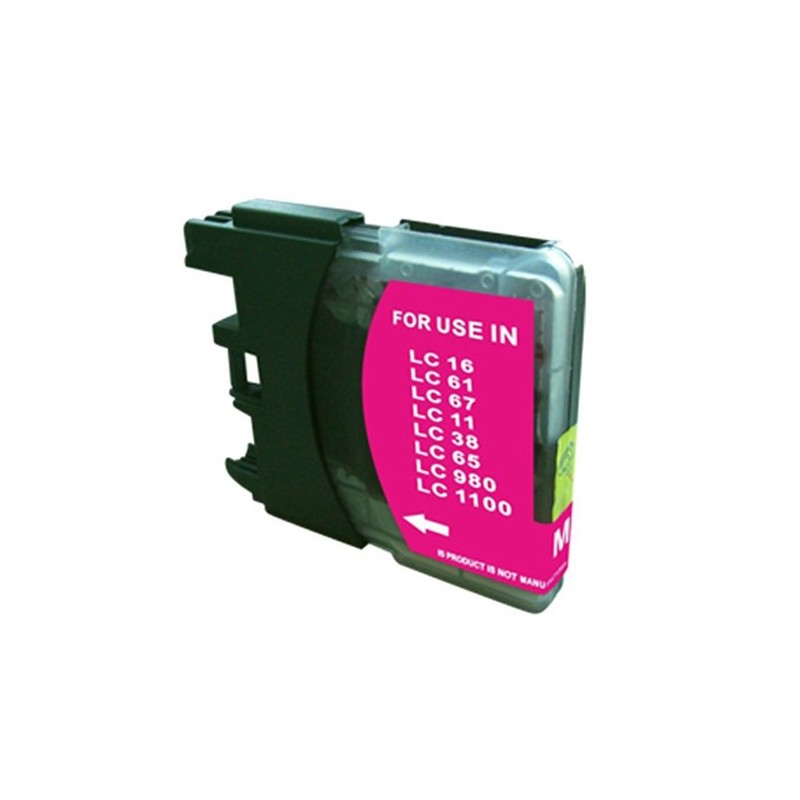 CR-LC980M COMPATIBLE BROTHER LC-980MXL MAGENTA NO-OEM CARTOUCHE JET D'ENCRE