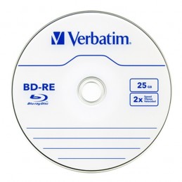 BD-RE 25GB VERBATIM ÉCRITURE 2X BLU-RAY DISC RÉINSCRIPTIBLE - BUNDLE