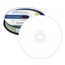 MINI DVD-R 1,4 GB / 30 MN MEDIARANGE ÉCRITURE 4X DIAM.8CM - PACK DE 10 DVD-R