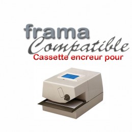 FRAMA Sensonic - Ruban Encreur Bleu (x2) compatible - Machine a Affranchir