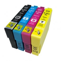 CR-T603XLPACK COMPATIBLE EPSON T603XL PACK BK/C/M/Y NO-OEM 603XL CARTOUCHE JET D'ENCRE